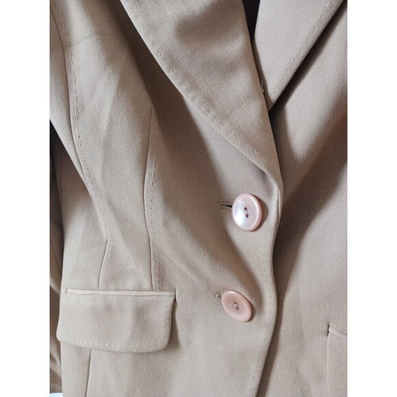 Classiques Entier Womens Brown Suit Blazer Jacket & Pants Set Career 10 NWT - Picture 7 of 11